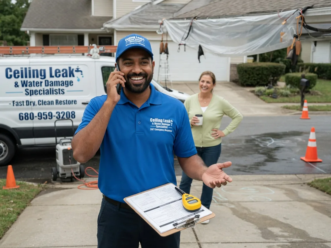 Ceiling Leak Cleanup Siloam, GA FAQs